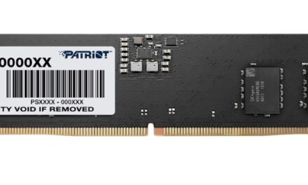 Patriot presenta las memorias RAM DDR5 Signature