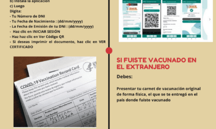 Agencia Perú te indica los pasos para obtener tu certificado de vacunación