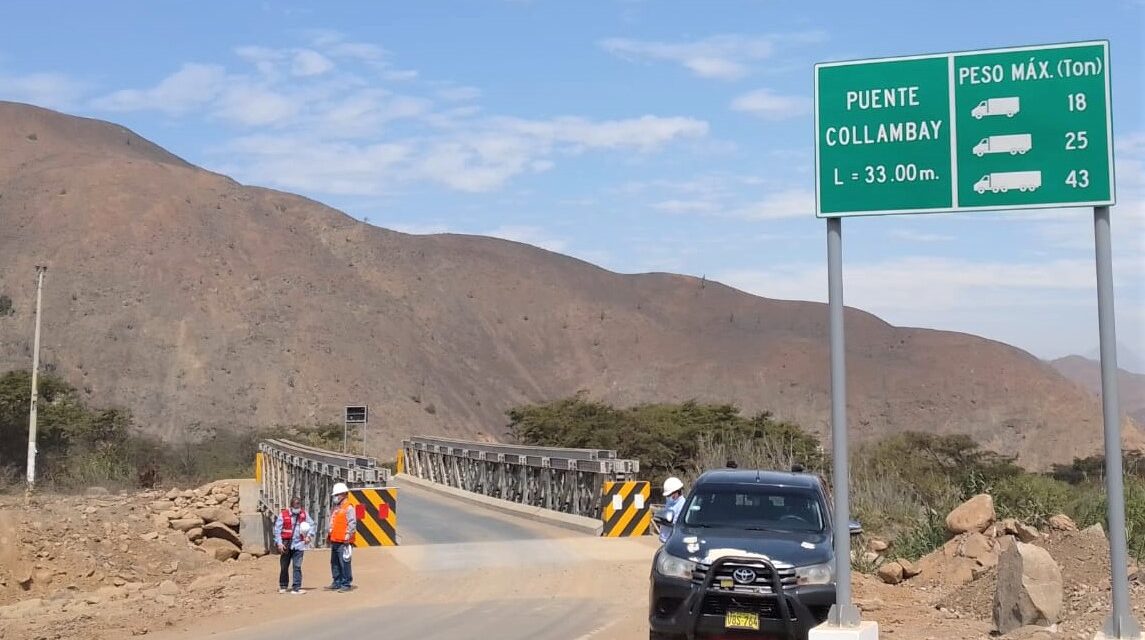 La Libertad: MTC instaló 18 puentes modulares en el marco de la Reconstrucción con Cambios