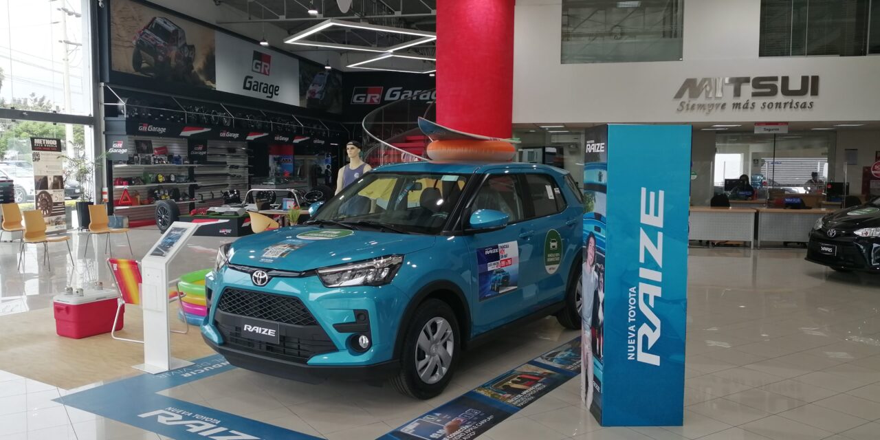 Mitsui Automotriz presenta el nuevo Toyota Raize en sus locales a nivel nacional