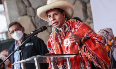 Pedro Castillo: “Hemos venido acá para hacer respetar el voto del pueblo peruano”