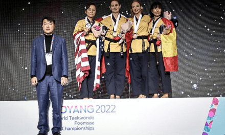 Rommy Hübner ganó la medalla de oro del Mundial de Taekwondo Poomase 2022
