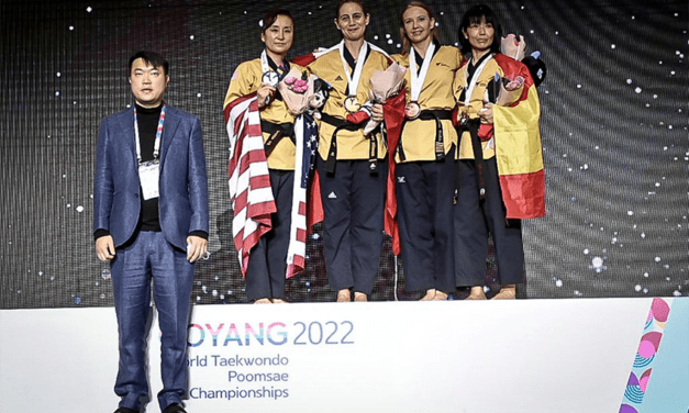 Rommy Hübner ganó la medalla de oro del Mundial de Taekwondo Poomase 2022
