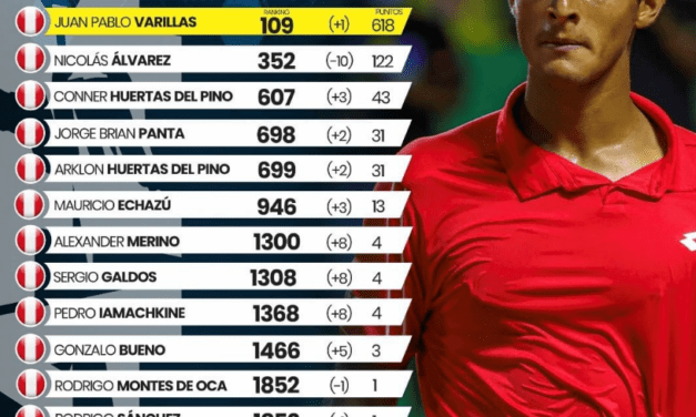 Juan Pablo Varillas ascendió en el ranking ATP
