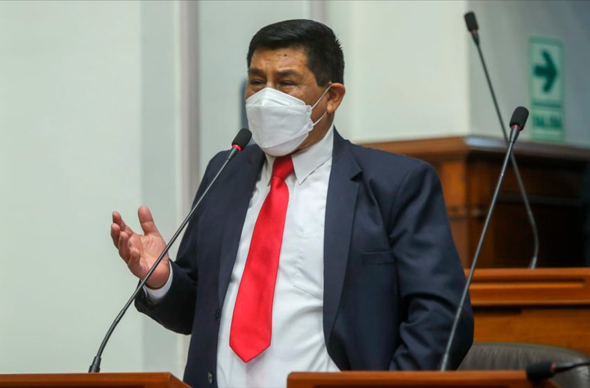Waldemar Cerrón afirmó que proyecto de adelanto de elecciones generales fue retirado