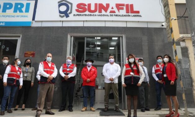 Sunafil hizo transferencia de S/ 22 millones a 25 gobiernos regionales