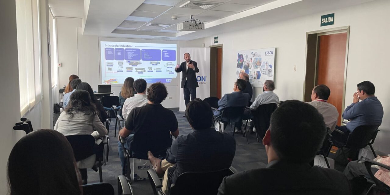 Epson se reunió con sus socios de canales industriales para presentar su estrategia de negocio del año fiscal 2022