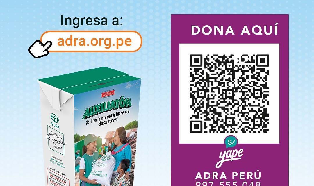 ¡AUXILIATÓN!: Colecta Pública Nacional se realizará con el objetivo de estar listos frente a desastres y brindar ayuda social
