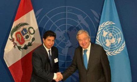 Pedro Castillo se reúne con secretarios generales de la ONU y la OEA
