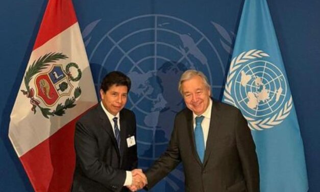 Pedro Castillo se reúne con secretarios generales de la ONU y la OEA