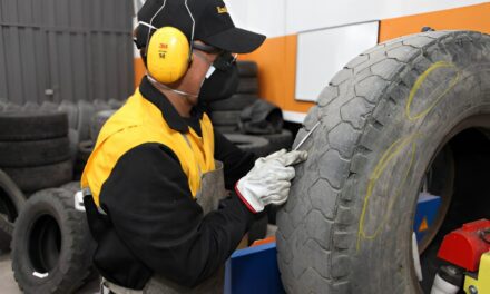 Economía circular sobre ruedas: Movil Bus reutiliza neumáticos y podría evitar hasta 115 toneladas de CO₂ al año