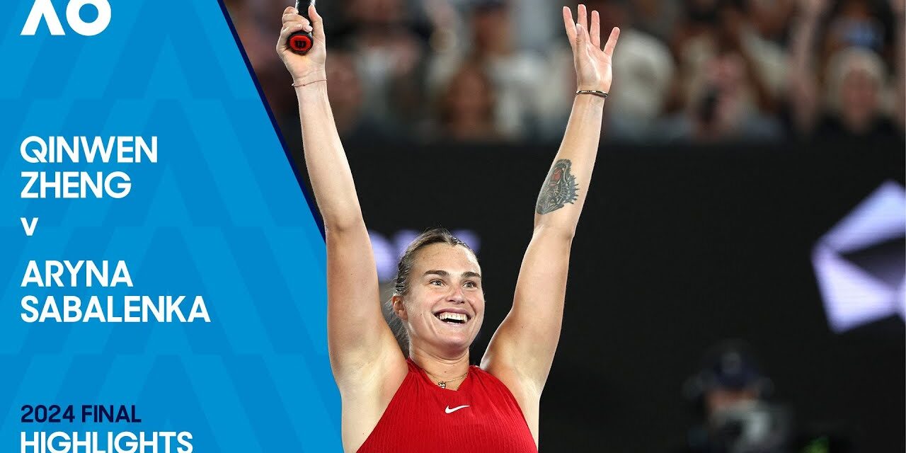 Aryna Sabalenka campeona del Open de Australia 2024