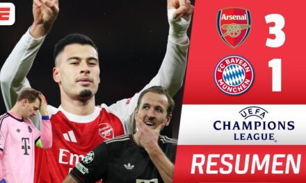 Champions League: Arsenal derrota 3-1 a Bayern Munich y se consolida como líder de la fase liga