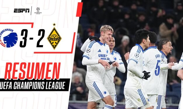 Champions League: Marcos López brilla con asistencia en el 1-0 de Copenhague ante Kairat Almaty