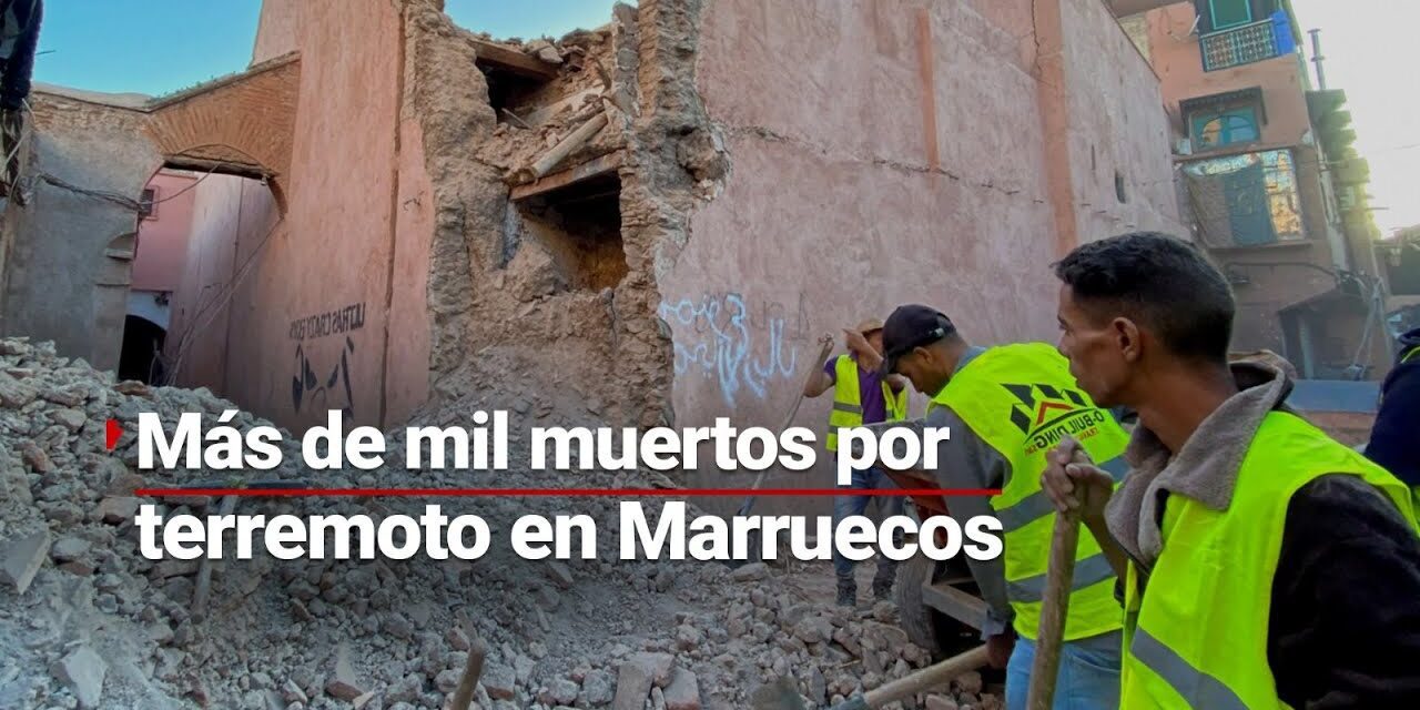Devastador terremoto en Marruecos