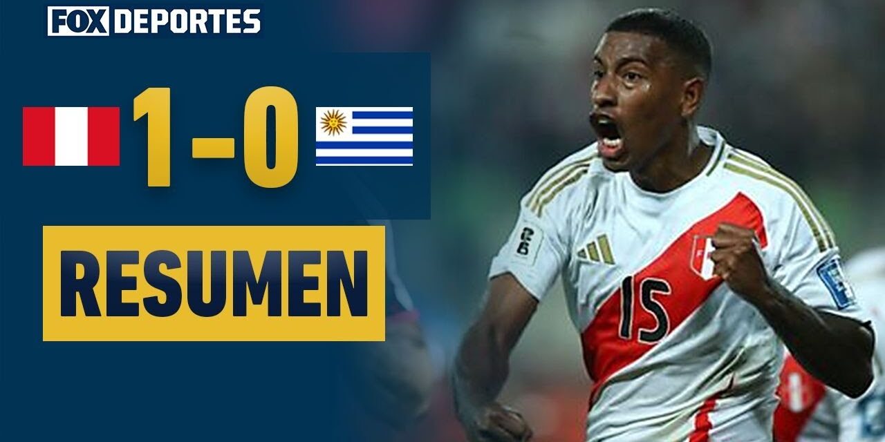 Ganamos: Perú 1 Uruguay 0