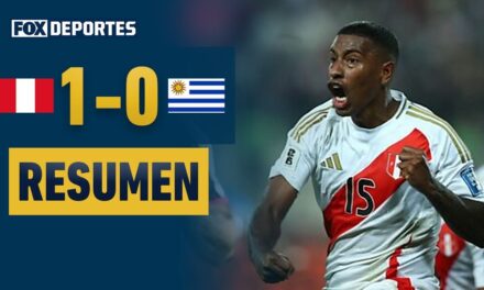 Ganamos: Perú 1 Uruguay 0