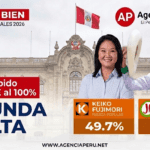 Conteo rápido de Ipsos/Transparencia al 100%: Roberto Sánchez obtiene 50,3% y Keiko Fujimori 49,7%