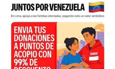 Yango ofrece envíos con 99% de descuento para facilitar el envío de ayuda humanitaria a las familias afectadas por los terremotos en Venezuela