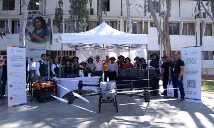 ICATEC fortalece la gestión agraria de la región Ica con drones y tecnología de agricultura de precisión