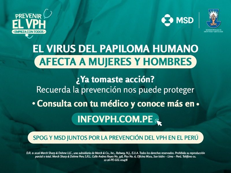 “Prevenir el VPH empieza con todos”: campaña para la prevención del virus del papiloma humano