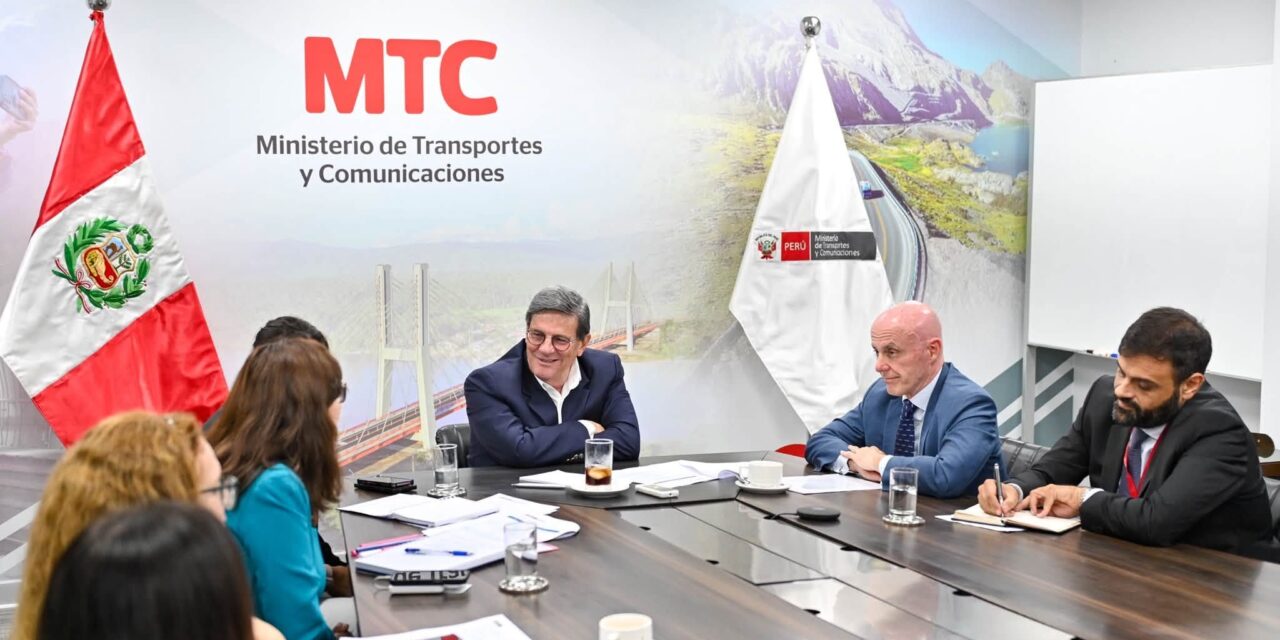 MTC fortalece cooperación con España para impulsar proyectos ferroviarios y modernizar las telecomunicaciones