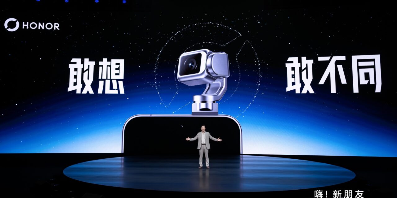 Conoce más del HONOR Robot Phone, primer smartphone con gimbal integrado