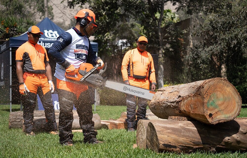 Campeonato Nacional de Motosierras ya tiene al representante peruano para la final en Brasil