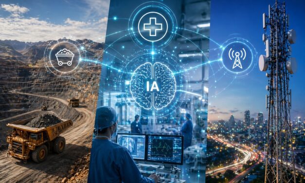 Minería, salud y telecomunicaciones integran la IA a sus operaciones para ganar eficiencia, resiliencia y continuidad