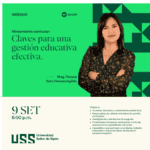 Universidad Señor de Sipán ofrecerá webinar gratuito sobre alineamiento curricular y gestión educativa efectiva