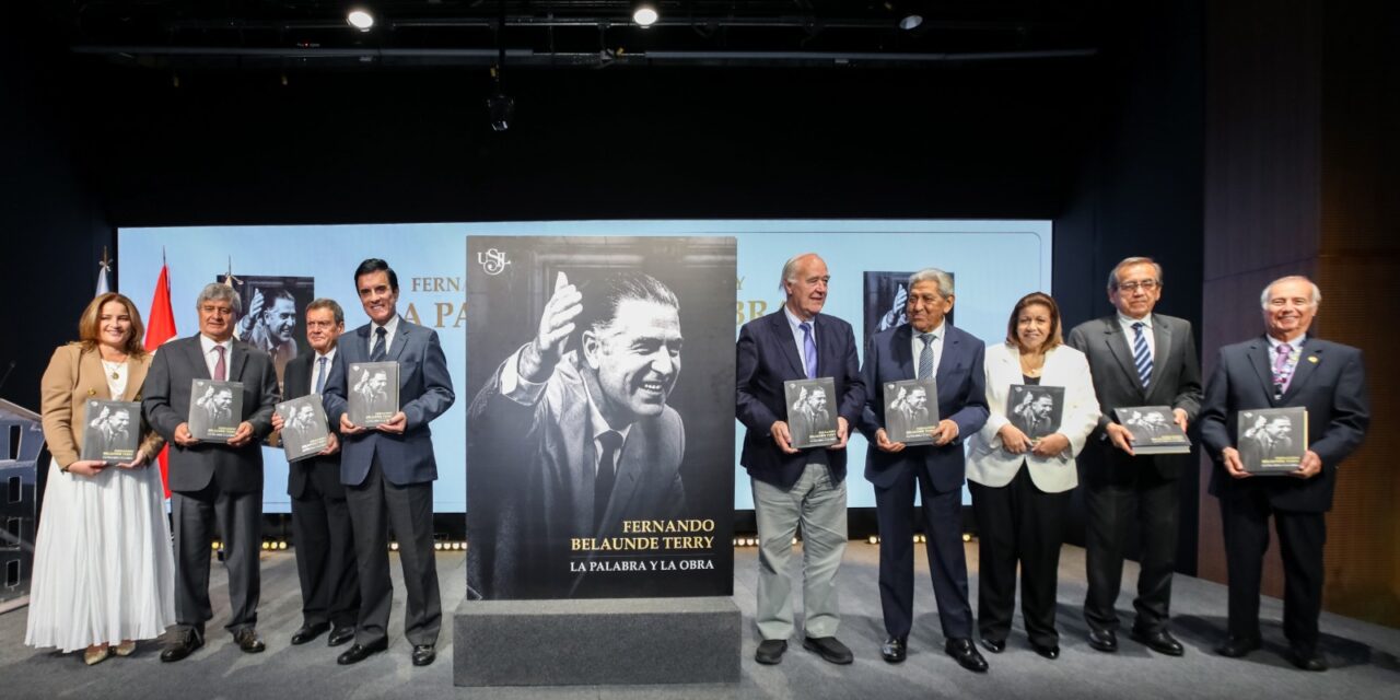 USIL presenta libro que recoge el pensamiento de Fernando Belaunde Terry