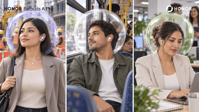 HONOR Earbuds A Pro: una alternativa para desconectarte del ruido sin importar dónde estés