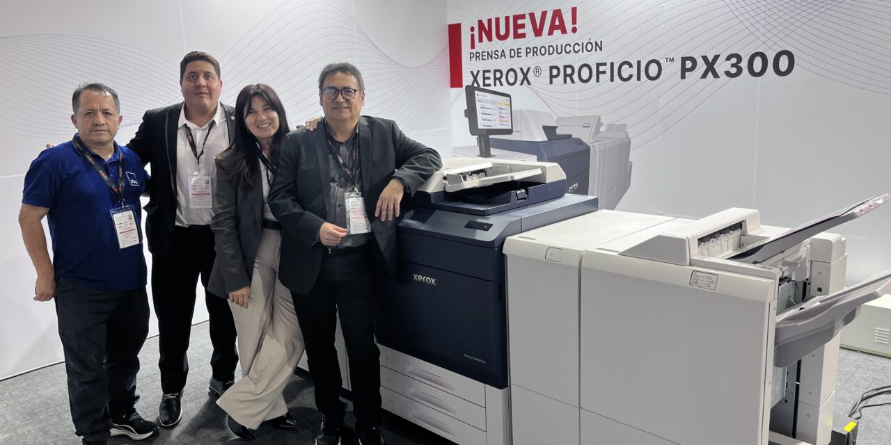 PBS GROUP Perú presentó, por primera vez, en el país la nueva prensa digital Xerox Proficio PX300 en Grafinca 2026